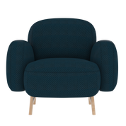 auguste fauteuil bleu cobalt 2