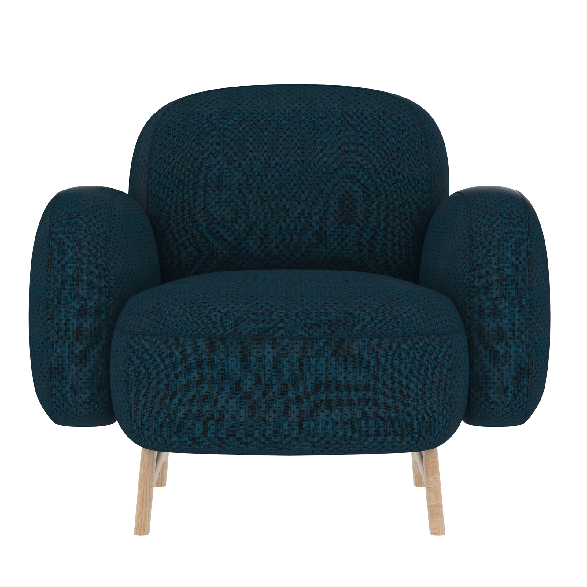 auguste fauteuil bleu cobalt 2