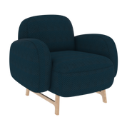 auguste fauteuil bleu cobalt 1