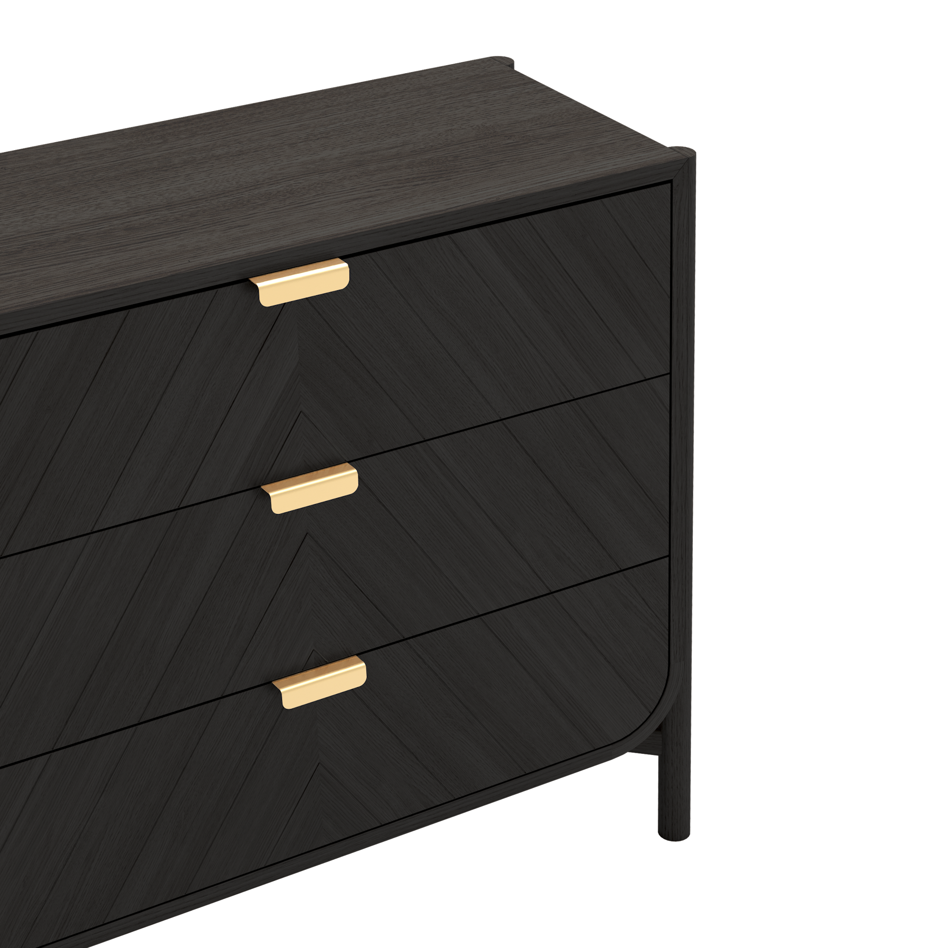 marius commode chene teinte noir 4