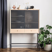 gabin cabinet chene gris ardoise 6