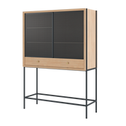 gabin cabinet chene gris ardoise 2